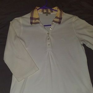 Burberry mid sleeve shirt